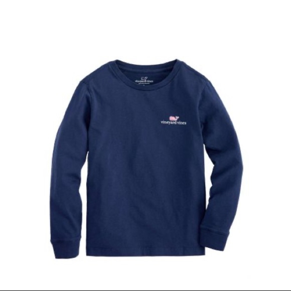 Vineyard Vines Kids Classic Long Sleeve Tshirt M